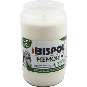 Bispol Grablichter Memoria W03 Öl, weiß, 160 g