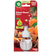 Air Wick Essential Oils Elektric Winter punch - Zimní punč elektrický osvěžovač náhradní náplň 19 ml