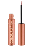 Essence Colour it! metallische flüssige Eyeliner 01 Burnished Bronze 3 ml