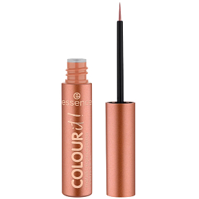 Essence Colour it! metallische flüssige Eyeliner 01 Burnished Bronze 3 ml