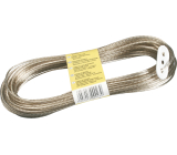 Spokar Wäscheleine mit Stahlseil, Länge 20 Meter