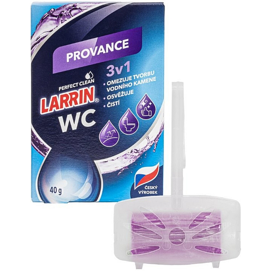 Larrin 3v1 Provence lila WC-Hänger, 40 g