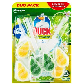 Duck Active Clean Citrus Splash WC-Spender, 2 × 38,6 g