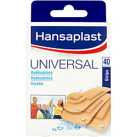 Hansaplast Universal wasserdichte Pflaster, 40 Stück