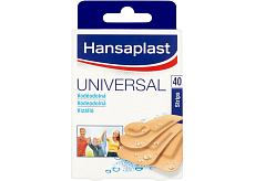 Hansaplast Universal wasserdichte Pflaster, 40 Stück