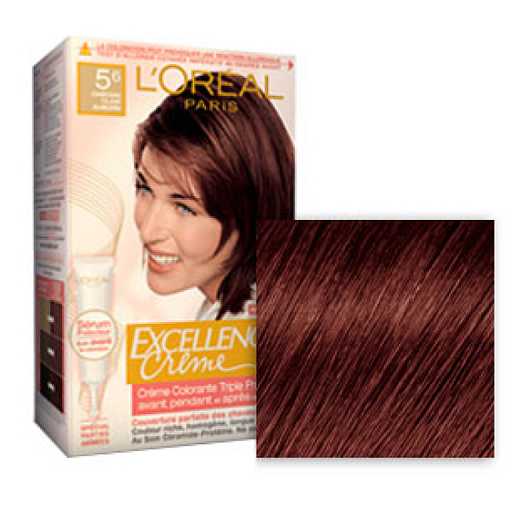 Loreal Excellence Haarfarbe 5.6 Braun Hellrotbraun