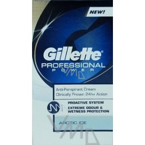Gillette Professional Power Arctic Ice Antitranspirant Deodorant Stick für Männer 45 ml