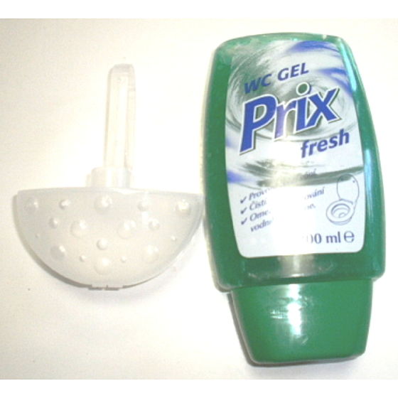 Prix Toilettengel Frisches Grün 200 ml + Vorhang