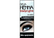 Delia Cosmetics Henna Augenbrauenfarbe Graphit 2 g