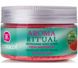 Dermacol Aroma Ritual Wassermelone Erfrischendes Körperpeeling 200 g frische Wassermelone