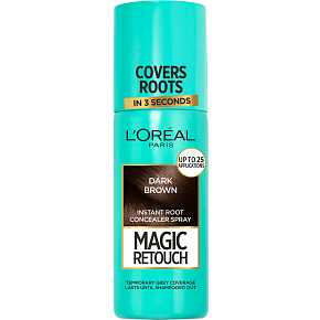L'Oréal Magic Retouch Dunkelbraun zakrytí odrostů, 75 ml