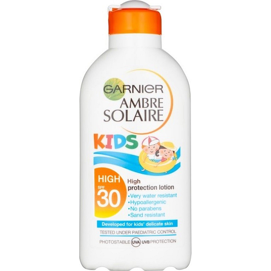 Garnier Ambre Solaire Kids SPF30 Sonnencreme für Kinder 200 ml