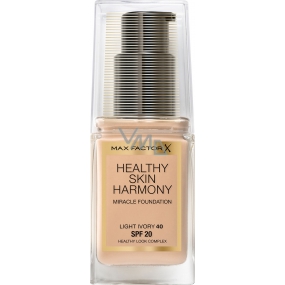 Max Factor Harmony Miracle Foundation Make-up 40 Hellelfenbein 30 ml