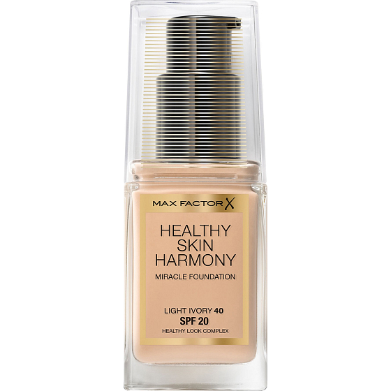 Max Factor Harmony Miracle Foundation Make-up 40 Hellelfenbein 30 ml