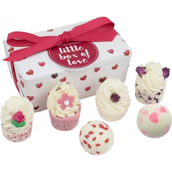 Bomb Cosmetics Luxus-Set voller Liebeskugeln 2 x 30 g + Block 4 x 50 g, Kosmetikset