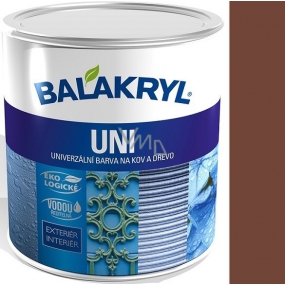 Balakryl Uni Mat 0230 Mittelbraune Universalfarbe für Metall und Holz 700 g