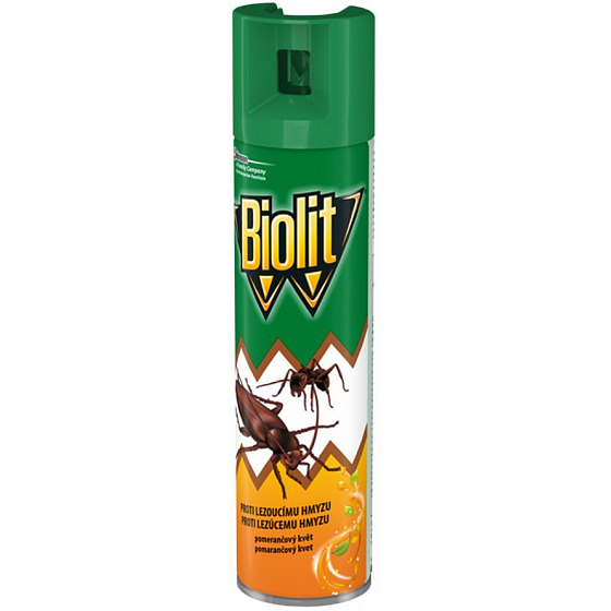Biolit P gegen kriechende Insekten mit dem Geruch von Orangenspray 400 ml