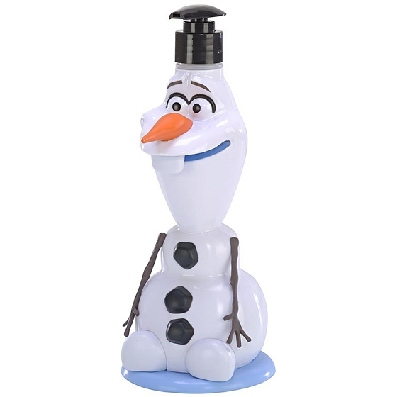 Disney Frozen 3D Figur Duschgel und Haarshampoo für Kinderspender 400 ml