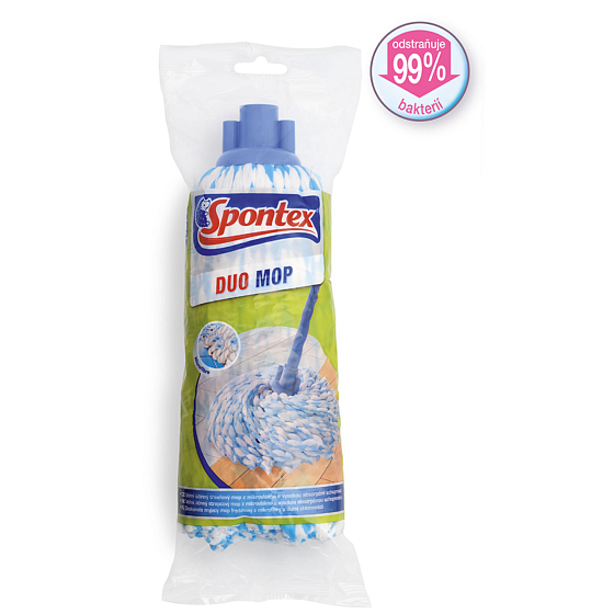 Spontex Duo Mop Fransenmop Mikrofaser Ersatz