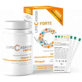 inPharm Lipo-C Askor Forte Liposomales Vitamin C Nahrungsergänzungsmittel 60 Kapseln