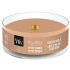 WoodWick Golden Milk - Goldene Milchduftkerze mit zierlichem Holzdocht 31 g