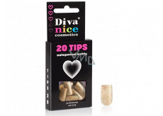 Diva & Nice Tips 20 Klebenägel Gold 20 Stück