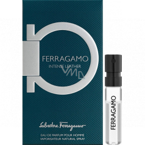 Salvatore Ferragamo Ferragamo Intensives Leder Eau de Parfum für Männer 1,5 ml mit Spray, Fläschchen