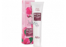 Rose of Bulgaria Fußcreme mit Rosenwasser mit entzündungshemmender und antimikrobieller Wirkung 75 ml