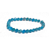 Apatit Facettenarmband elastisch Naturstein, Kugel 5 - 6 mm / 16 - 17 cm, Steinausführung