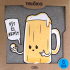 Albi Humorvolles T-shirt Trinken oder nicht trinken, Herrengröße XXL
