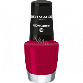 Dermacol Neon-Nagellack Neon-Nagellack 38 Neon Carmen 5 ml