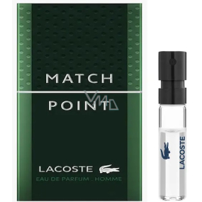 Lacoste Match Point Eau de Parfum für Männer 1,2 ml mit Spray, Fläschchen