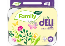 Tento Family Delicate Toilettenpapier 117 Blätter 3-lagig 24 Stück