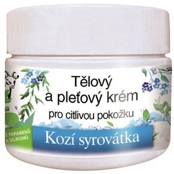 Bione Cosmetics Ziegenmolke Körper- und Hautcreme für empfindliche Haut 260 ml