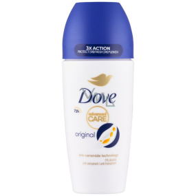 Dove Advanced Original antiperspirant roll-on pro ženy 50 ml Dove Advanced Original antiperspirant roll-on pro ženy 50 ml