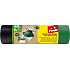 Fino Green Life recycelte PE Zugbeutel für Abfall, 63 × 72 cm, 60 l, 10 St.
