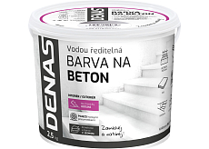 DENAS NA BETON vrchní barva na beton, 0905 šedý protiskluz, 2,5 kg