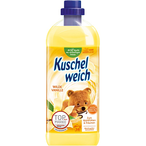 Kuschelweich-Weichspüler Wilde Vanille 38 Waschungen 1L