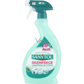 Sanytol desinfizierender universeller Reiniger im Spray mit Eukalyptusduft, 500 ml