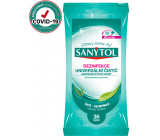 Sanytol Desinfektionsmittel Reinigungstücher Einweg-Eukalyptus 36 Stück