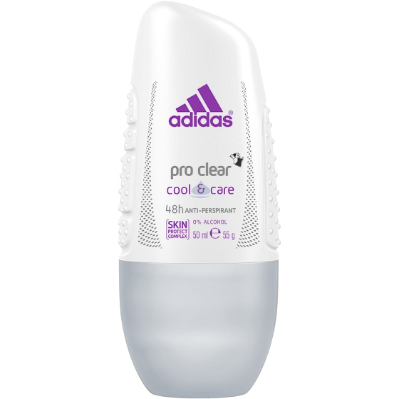 Adidas Action 3 ProClear Ball Antitranspirant Deodorant Roll-On für Frauen 50 ml