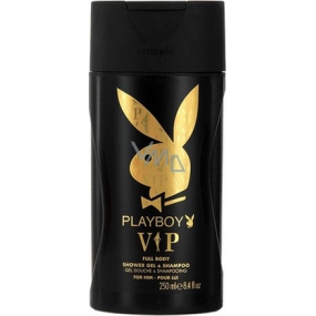 Playboy Vip for Him 2 in 1 Duschgel und Shampoo 250 ml