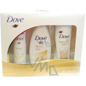Dove Silk Deodorant Spray 150 ml + Duschgel 250 ml + Körperlotion 250 ml, Kosmetikset