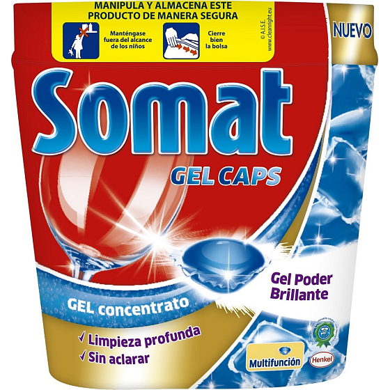 Somat Gel Caps Spülmittel Gel Kapseln 36 Stk