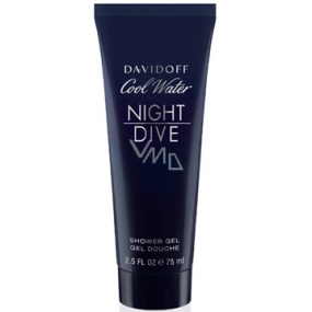 Davidoff Cool Water Night Dive Duschgel für Männer 75 ml