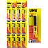 Uhu Super Glue superstarker Sofortkleber zum Kleben von Kunststoffen, Metallen, Gummi 3 g