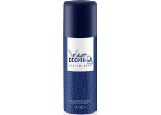 David Beckham Classic Blue Deodorant Spray für Männer 150 ml