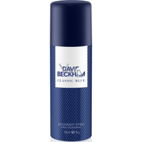 David Beckham Classic Blue Deodorant Spray für Männer 150 ml