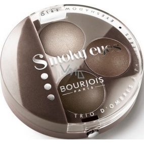 Bourjois Trio Smoky Eyes Lidschatten 09 Lady Vert De Gris 4,5 g