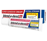Blend-a-dent Super-Haftcreme Complete Extra Stark Original Fixiercreme für Prothesen, Prothesenzähne 47 g